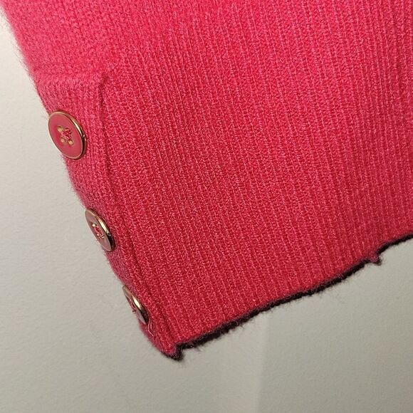 Talbots Pure Cashmere Pink  Pullover Crewneck Sweater Small NWT - Picture 6 of 9
